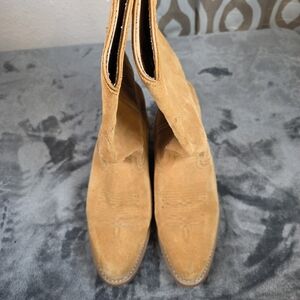 Laredo 68216 Larkin Men's Drew Collection Western Cowboy Suede Boots Size 9D